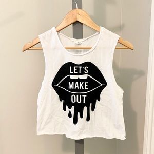 ☀️ 4/$25 GARAGE | Graphic Crop Top